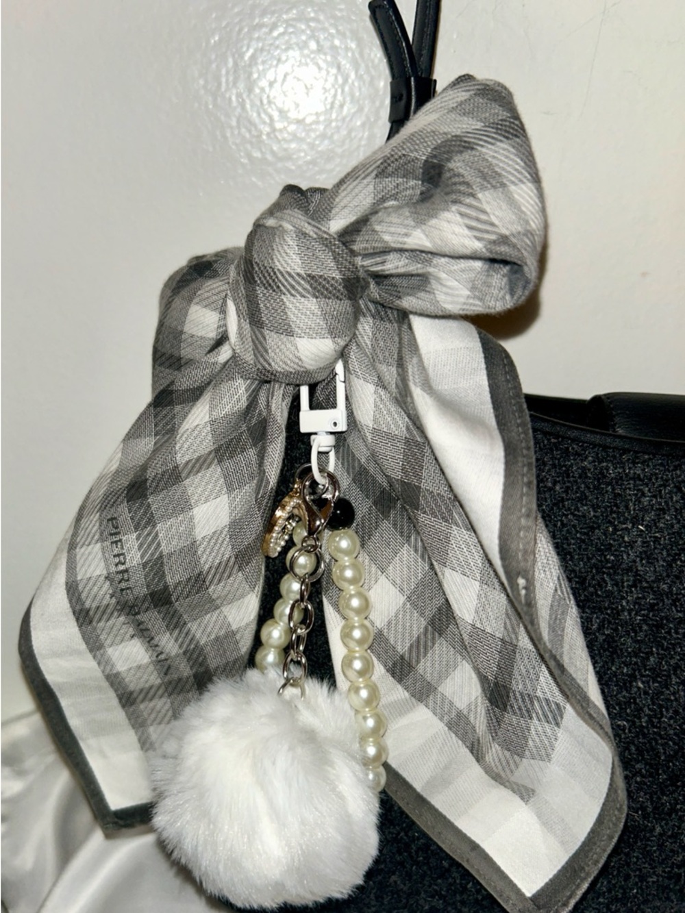 Vintage COACH Bag Hobo Mini Small Black Gray Legacy West Wool Shoulder
Bag - Picture 2 of 10